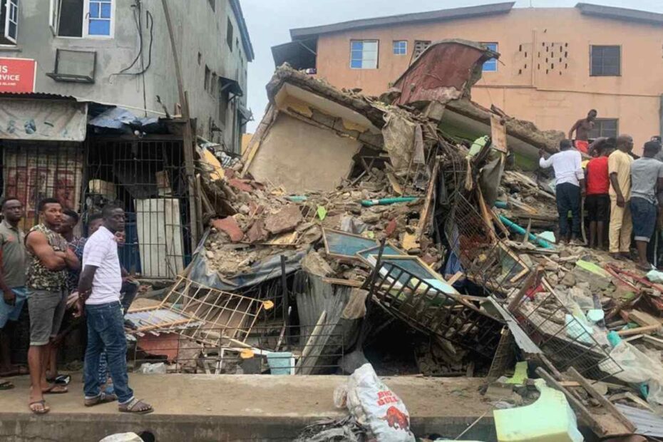 Building collapse Lagos