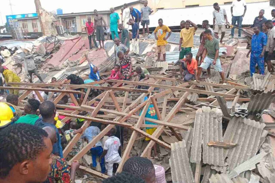 Mosque collapse in Lagos