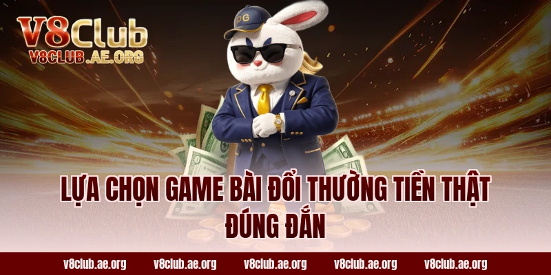 Lựa Chọn Game Bài Đổi Thường Tiền Thật Đúng Đắn